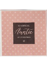 To A Special Auntie At Christmas